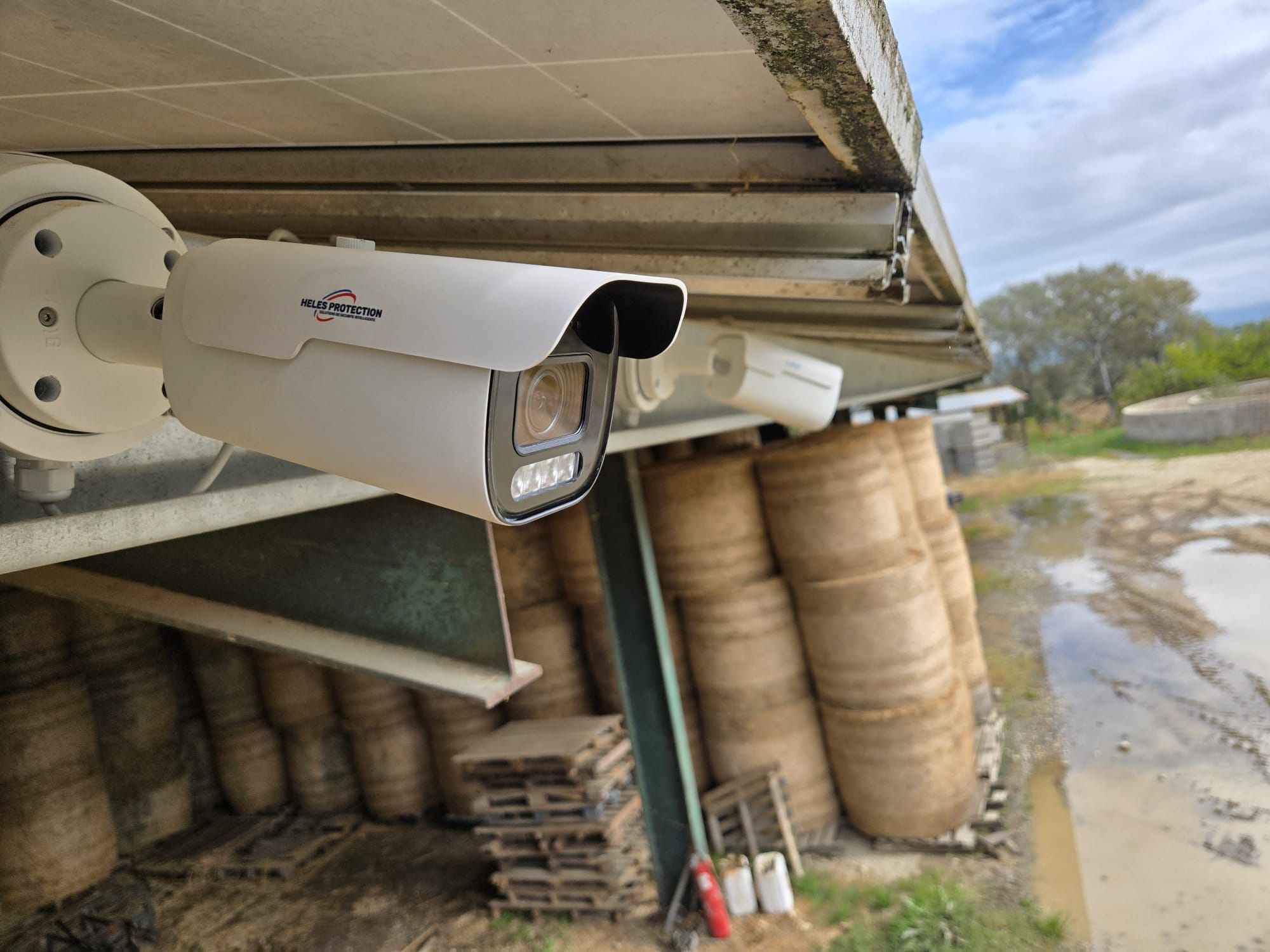 vidéoprotection agricole Les Mages