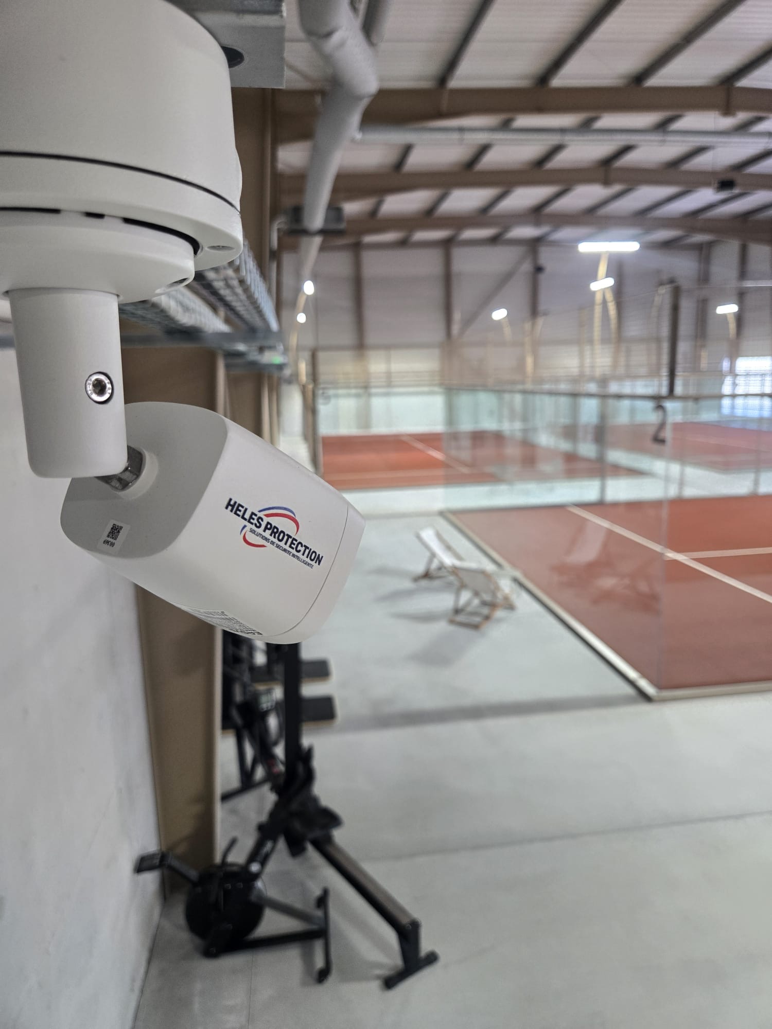 Installation de vidéosurveillance dans un complexe sportif à Montpellier